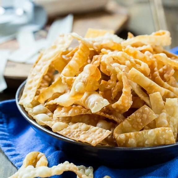 (Side) Fried Wonton Skins