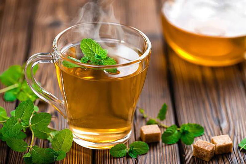 Hot Peppermint Tea