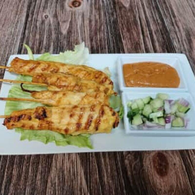 Chicken Satay (4 pcs)